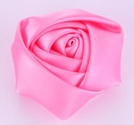 Saténový květ růže 50 mm