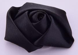 Saténový květ růže 40 mm