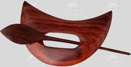 Spona 100 mm rosewood