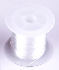 Elastické vlákno ploché k navlékání korálků 1mm/10m