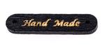 Našívací dřevěná značka 8x35 mm HAND MADE