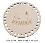 Dno překližkové kruh 10cm/6mm