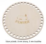 Dno překližkové kruh 10cm/8mm