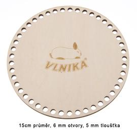 Dno překližkové kruh 15cm/6mm