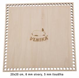 Dno překližkové čtverec 20x20cm/6mm