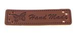 Nášivka  HAND MADE motýl 50x15mm