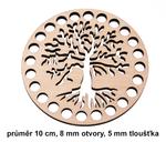 Dno - víko překližkové strom 10cm/8mm