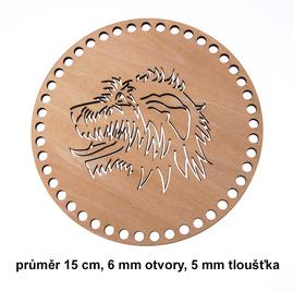 Dno - víko překližkové vlkodav 15cm/6mm