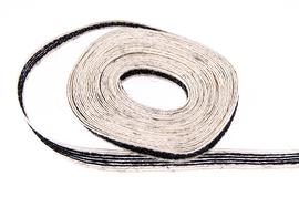 Jutová stuha ozdobná 10mm/4,5m