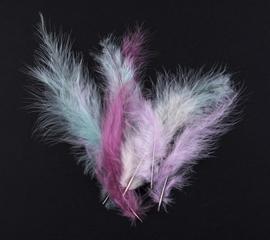Peří Marabu 10-16cm/10ks