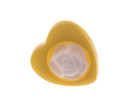 Knoflík 14 mm srdce