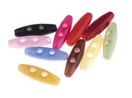 Knoflík 31x10mm oliva