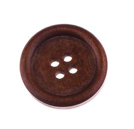 Knoflík 25 mm dřevěný