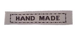 Textilní nášivka HAND MADE  45x10mm