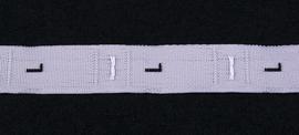 Textilní etiketa s velikostí bílá 12mm/1m