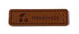 Nášivka  HAND MADE třešně 50x15mm