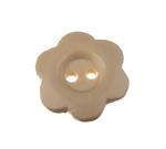 Knoflík 20 mm kytka dřevěný