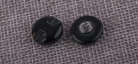 Knoflík 12mm perleťový s flitry LEXA