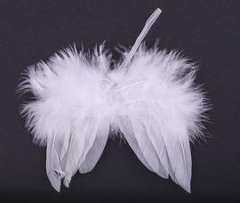 Dekorace andělská křídla 8x6cm