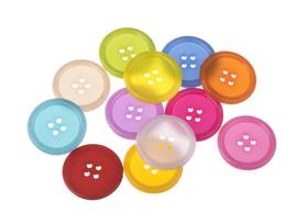 Knoflík 30 mm plastový DEBIE