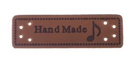 Nášivka  HAND MADE nota 50x15mm