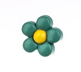 Knoflík 18mm květina plastový