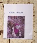 Návod háčkovaná růžová OVEČKA