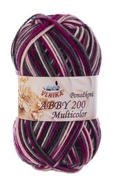 Příze Abby 200 multicolor ponožková