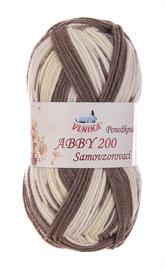 Příze Abby 200 samovzorovací ponožková