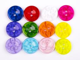 Knoflík 13 mm plastový MIX