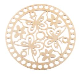 Dno - víko překližkové kruh 15 cm/8 mm