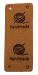 Nášivka  HAND MADE klubko 50x20mm