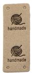 Nášivka  HAND MADE klubko 50x20mm