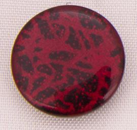 Knoflík 15 mm barevný třpytivý