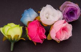 Růže  30 mm dekorativní látková