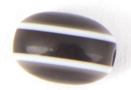 Očička korálková našívací 8x6 mm