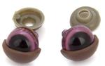 Očička s víčky 10x15 mm